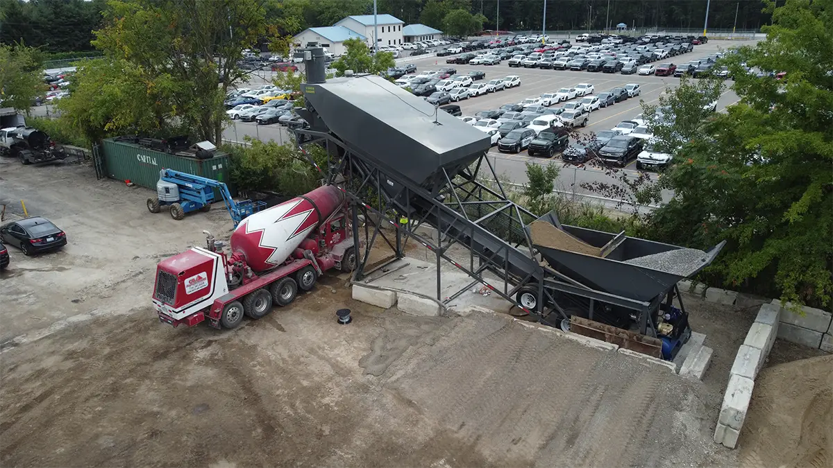 HS Series Mobile Direct-Charge Batch Plant HS Series Mobile Direct-Charge Batch Plant
