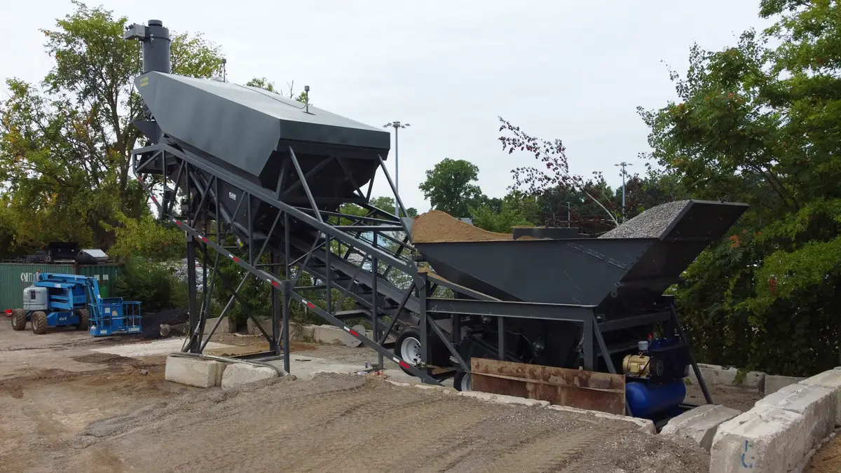 HS Series Mobile Direct-Charge Batch Plant HS Series Mobile Direct-Charge Batch Plant