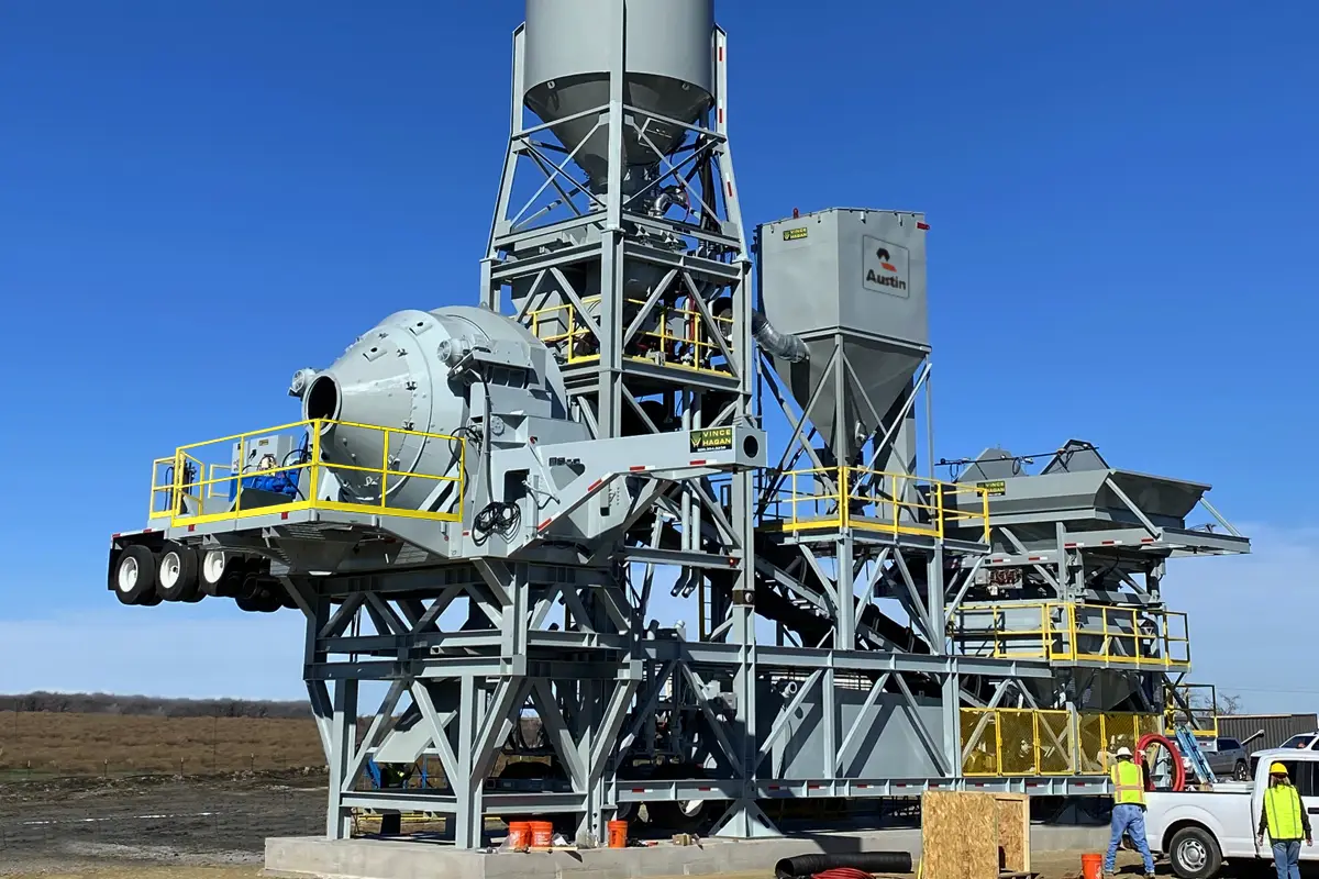 Low Profile Mobile Plant – LP-MP Plant for High Production Low Profile Mobile Plant - LP-MP Plant for High Production